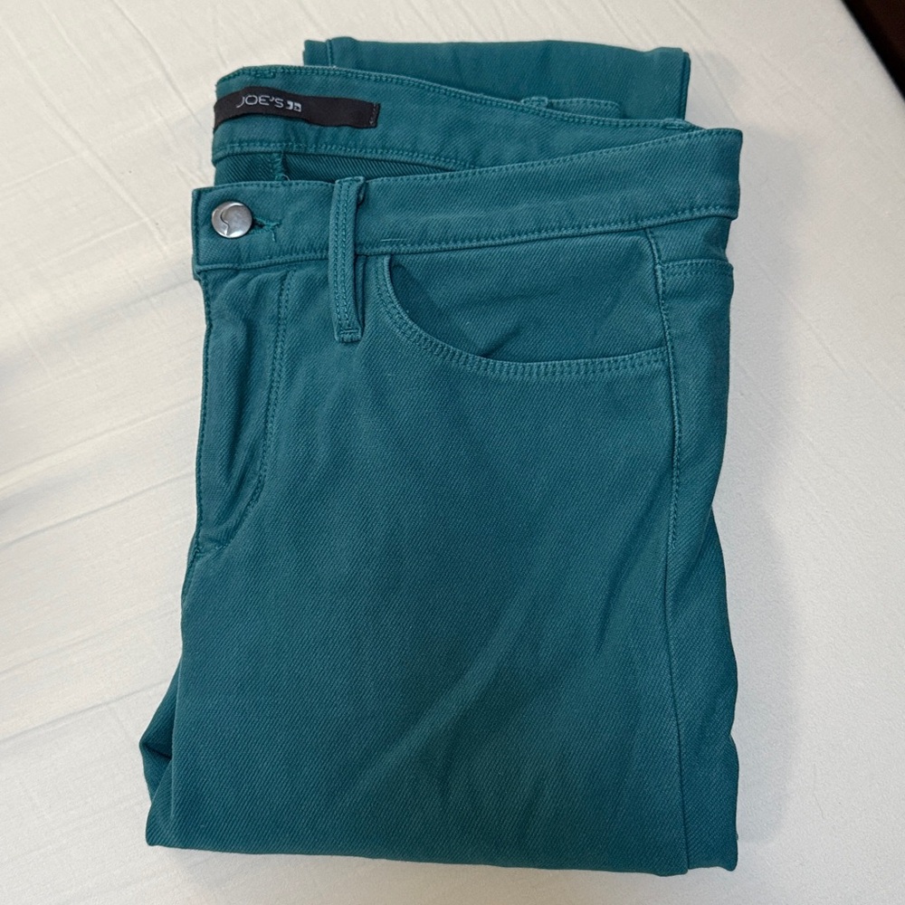 Joe's Jeans emerald green skinny fit W 31